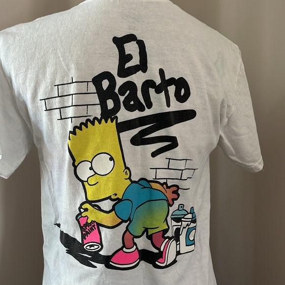vintage licensed simpsons bart el barto tshirt - Picture 1 of 5